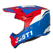Load image into Gallery viewer, Just1 J22 Adult MX Helmet - Adrenaline Red/Blue