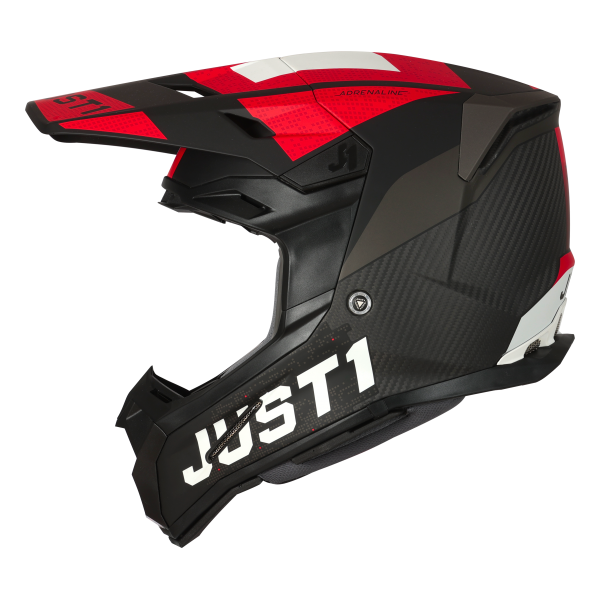Just1 J22 Adult MX Helmet - Adrenaline Carbon Red