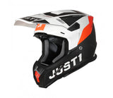 Just1 J22 Youth MX Helmet - Carbon Adrenaline Orange