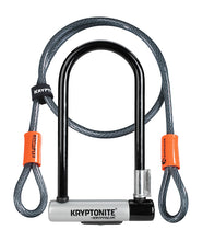 Load image into Gallery viewer, Kryptonite Kryptolok U-Lock Standard with Flex Cable