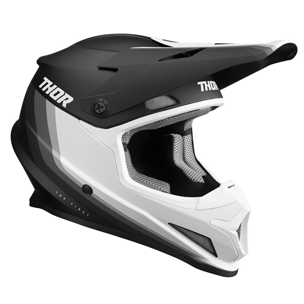 Thor Adult 2XL Sector MIPS MX Helmet - Runner Black White