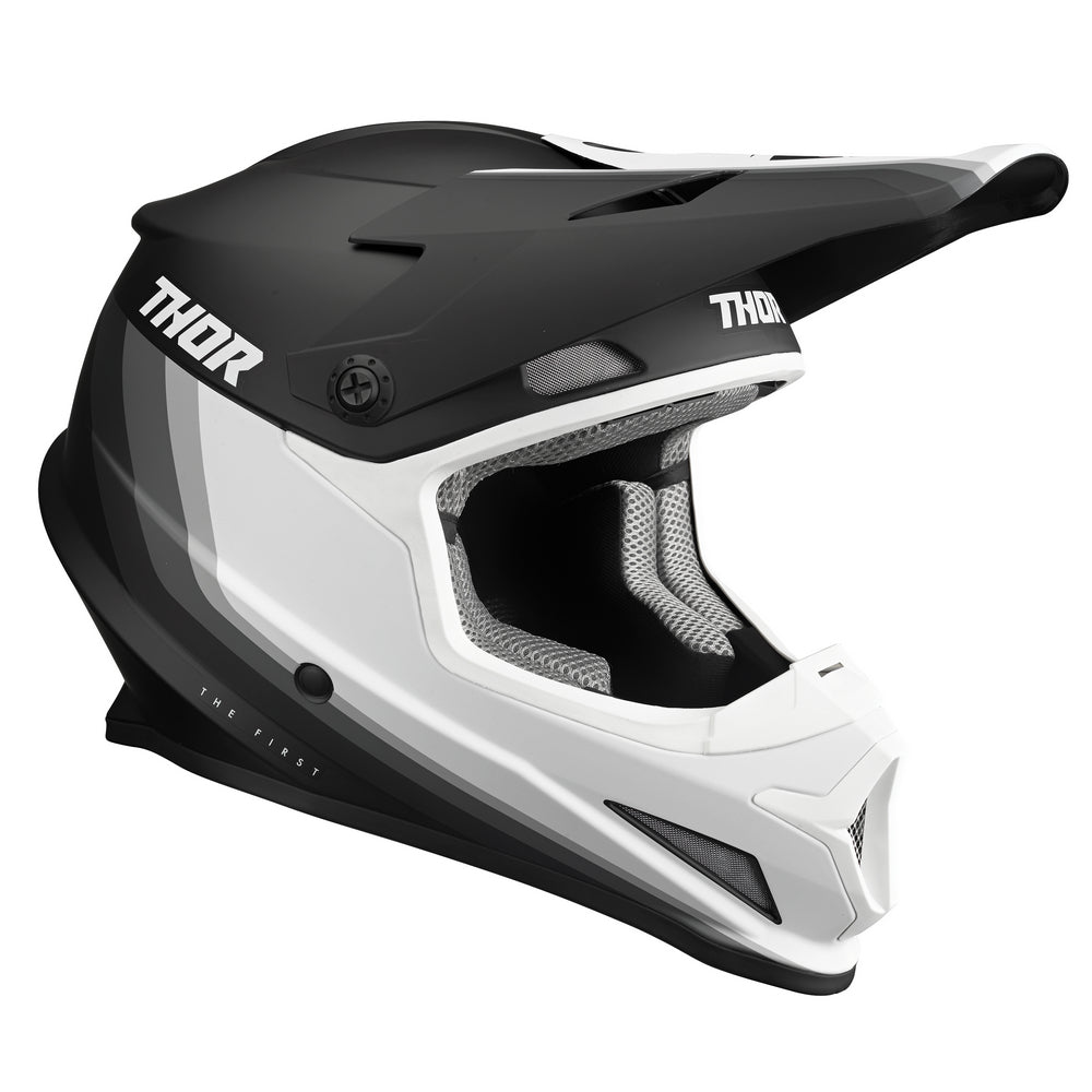 Thor Adult Sector MIPS MX Helmet - Runner Black White