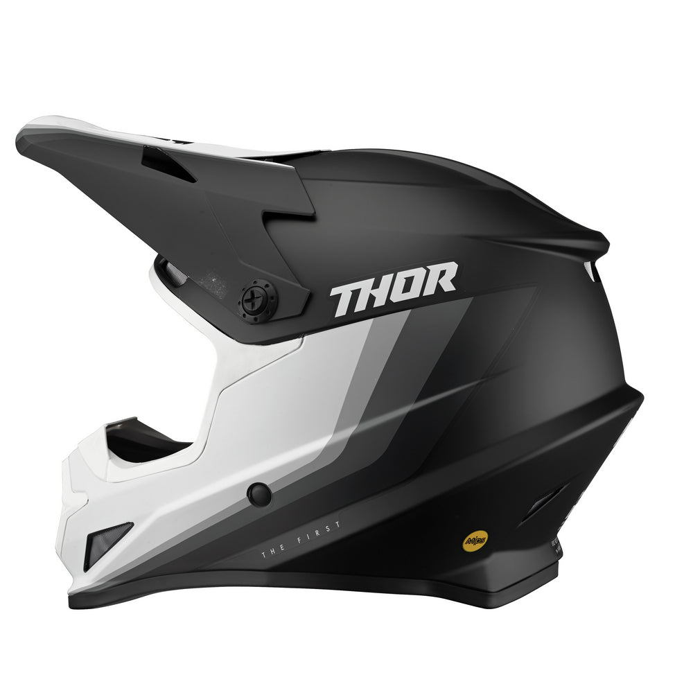 Thor Adult Sector MIPS MX Helmet - Runner Black White