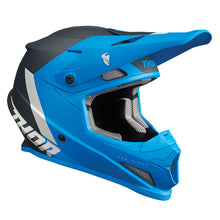 Load image into Gallery viewer, Thor Adult Sector MX Helmet - Chev Blue Grey S22