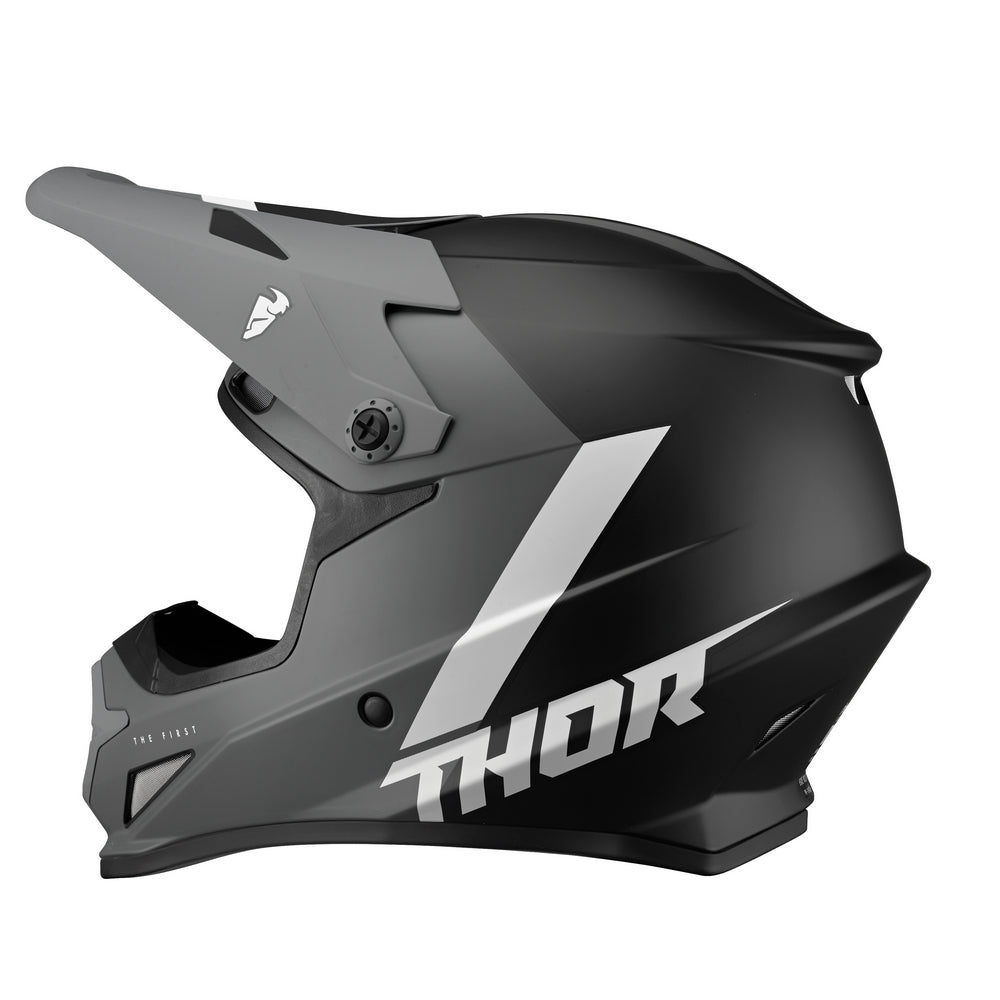 Thor Adult Sector MX Helmet - Chev Grey Black S22