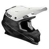 Thor Adult Sector MX Helmet - Birdrock Black White S22