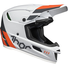 Load image into Gallery viewer, Thor Adult Reflex MX MIPS Helmet - Cube Grey Red Orange