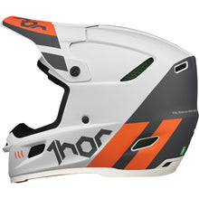 Load image into Gallery viewer, Thor Adult Reflex MX MIPS Helmet - Cube Grey Red Orange