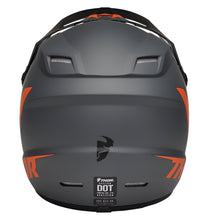 Load image into Gallery viewer, Thor Youth Sector MX Helmets - Chev Charcoal Orange