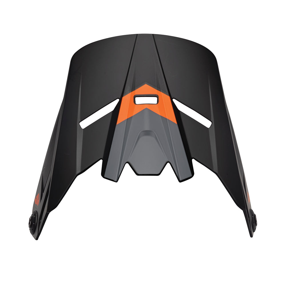 Thor Youth Sector Helmet Visor Kit - Chev Charcoal Orange  - S22
