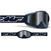Load image into Gallery viewer, FMF POWERBOMB Goggle Rocket Black - Mirror Silver Lens