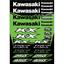 Load image into Gallery viewer, FX22-68130 FX Kawasaki KX OEM Replica Sticker Kit