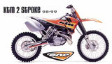KTM Decals, Backgrounds, Replacement Plastics and Seat Covers