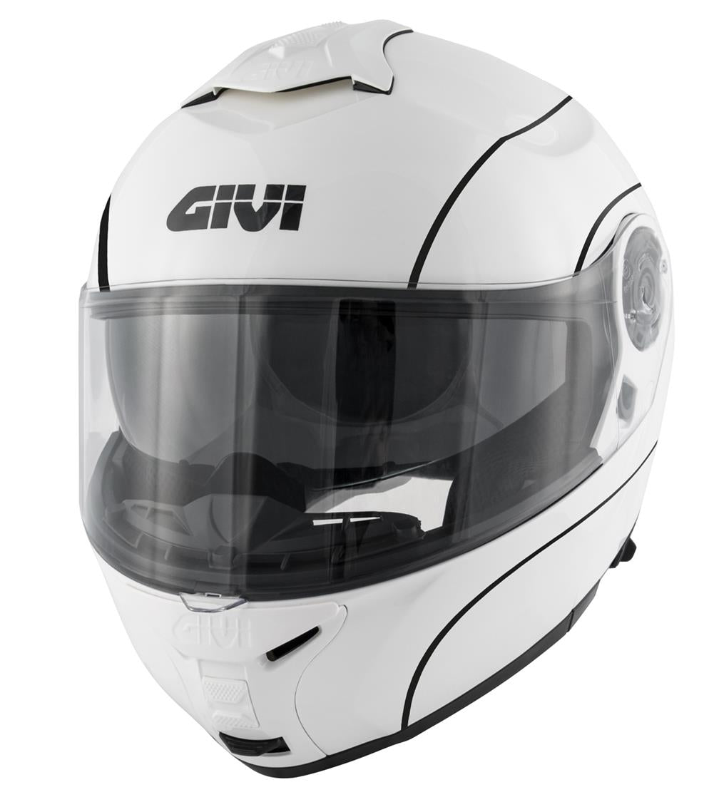 Givi HX21 Modular Flip Face Helmet white SMALL - Main Image