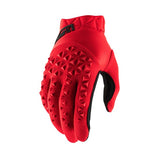 100% Airmatic Adult Gloves Red/Black