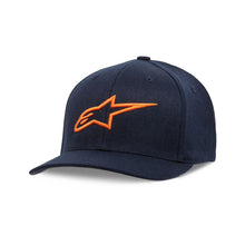 Load image into Gallery viewer, Alpinestars Ageless Curve Hat Navy/Orange