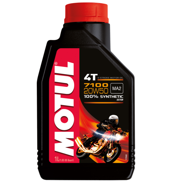 Motul 20W50 7100 Full Synthetic Oil - 1 LITRE