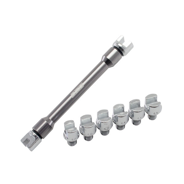 DRC Pro Mini Spoke Wrench Tool Set - Titanium