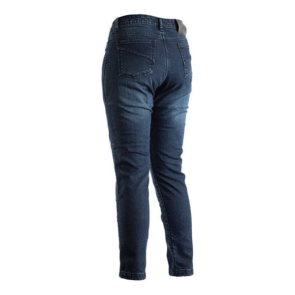 RST : Ladies 18 : Kevlar Motorcycle Jeans : Blue : Aramid – Motozone