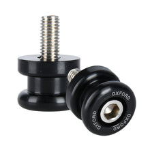 Load image into Gallery viewer, Oxford Stand Bobbins - 8mm x 1.25p Thread - Black (S1000RR)