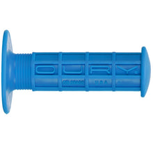 Load image into Gallery viewer, Oury Flanged Waffle MX Grips Blue