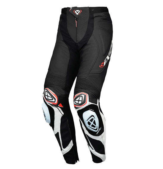 Ixon Vortex 3 Leather Pants - Black / White