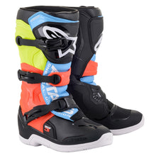 Load image into Gallery viewer, Alpinestars Tech-3S Youth MX Boots - Black Yellow Fluoro Red