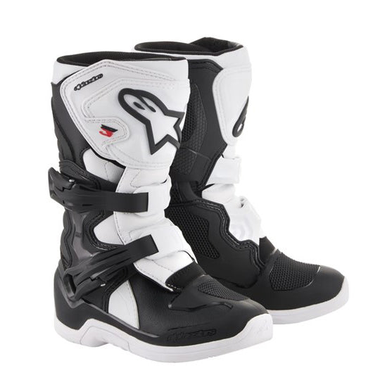 Alpinestars Kids Tech-3S MX Boots - White Black