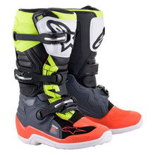 Load image into Gallery viewer, Alpinestars Tech-7S Youth MX Boots Gray/Red/Yellow