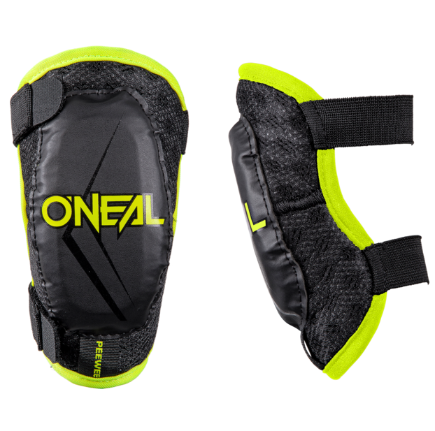 Oneal Peewee Elbow Guards - Neon Yellow