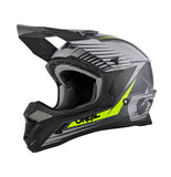 Oneal Adult 1 Series MX Helmet - Stream Grey/Yellow