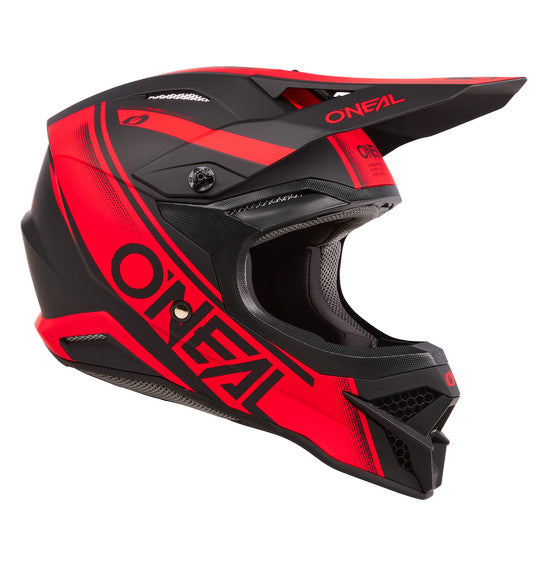 Oneal Adult 3 Series Helmet - Racewear V24 Black/Red