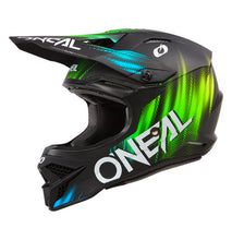 Load image into Gallery viewer, Oneal Adult 3 Series Helmet - Voltage V24 Black/Green