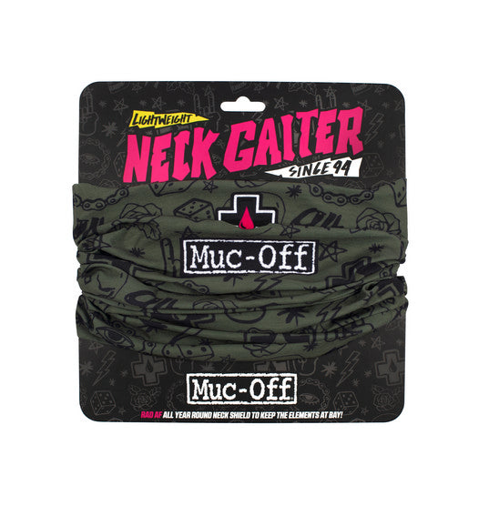 Muc-Off Lightweight Neck Gaiter - Punk Green