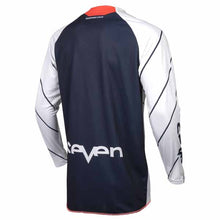 Load image into Gallery viewer, Seven&#39;s Annex Exo Jersey in navy/coral colourway