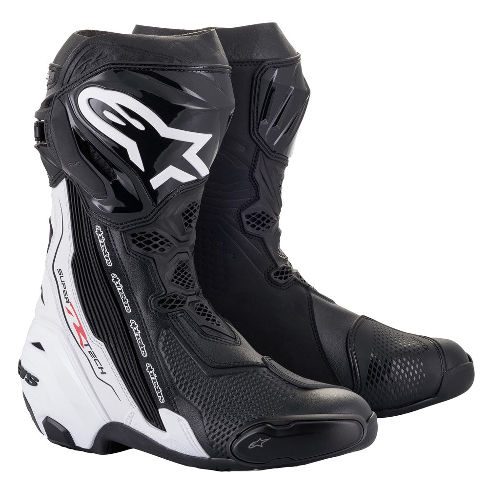 Alpinestars Supertech R Boots - Black White
