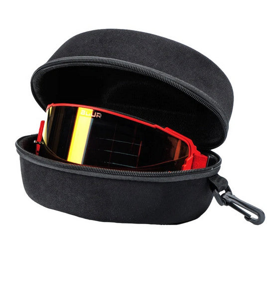 Blur B-60 Adult MX Goggle - Stealth Matt Black - Silver Lens