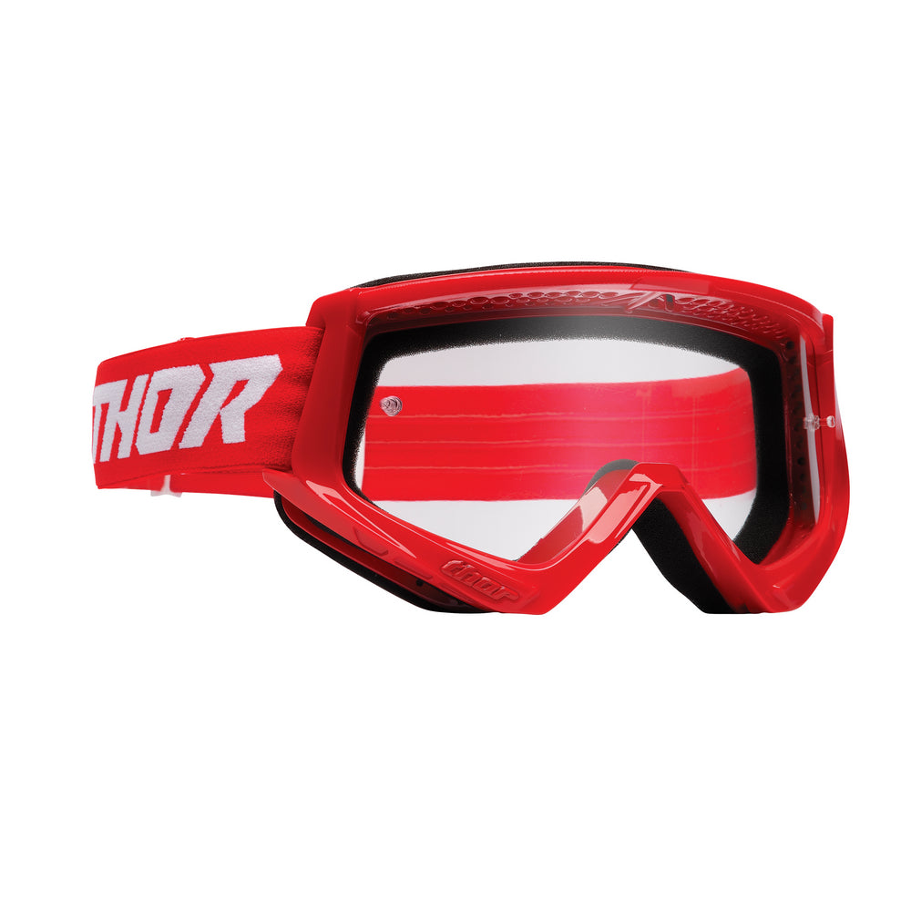 Thor Adult Combat Racer MX Goggles - Red White S22