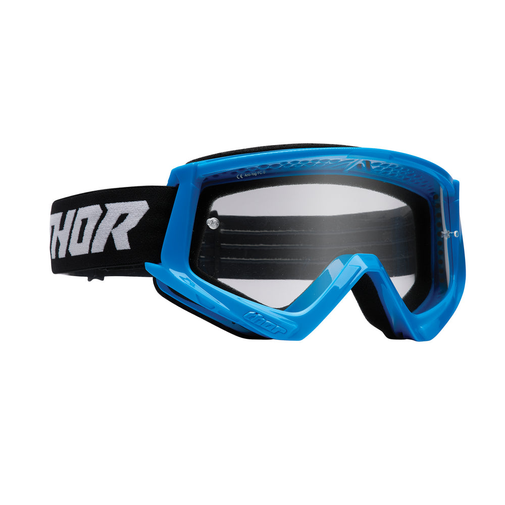 Thor Youth Combat MX Goggles - Blue Black S22