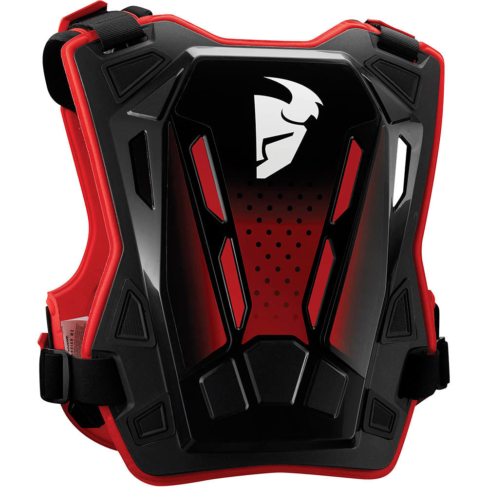 Thor Youth SML/MED Guardian MX Chest Protector - Red 27-45kg