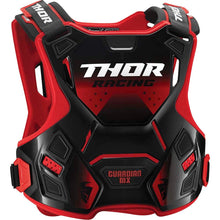 Load image into Gallery viewer, Thor Youth SML/MED Guardian MX Chest Protector - Red 27-45kg