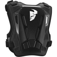 Load image into Gallery viewer, Thor Youth 2XS/XS Chest Protector - Black - 18-27kg