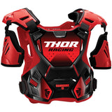 Thor XL-2XL Adult Guardian Chest Protector - Black Red
