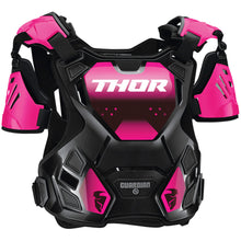 Load image into Gallery viewer, Thor : Ladies Adult : MX Chest Protector : Guardian : Black/Pink : S20
