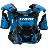 Thor Youth 2XS/XS Chest Protector : Black/Blue : 18-27kg