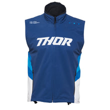 Load image into Gallery viewer, Thor Warm Up Vest - NAVY/WHITE