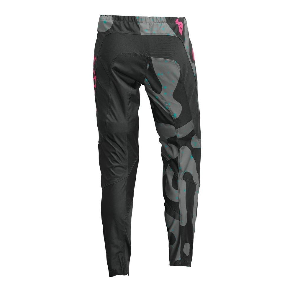 Thor Sector Womens S23 MX Pants - Dis Gray/Pink