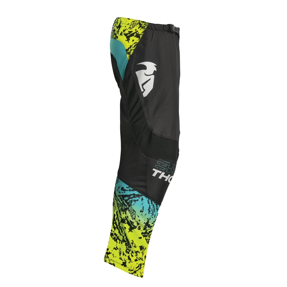 Thor Sector Youth S23 MX Pants - Atlas Black/Teal