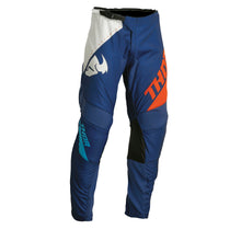 Load image into Gallery viewer, Thor Youth Sector MX Pants S23 - EDGE NAVY/ORG