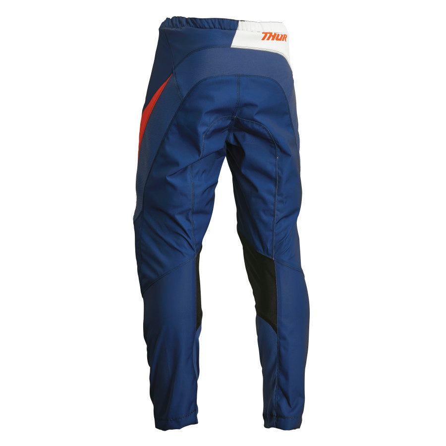 Thor Youth Sector MX Pants S23 - EDGE NAVY/ORG